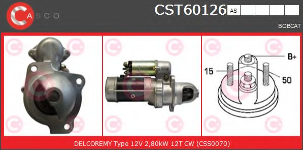 Стартер CASCO CST60126AS