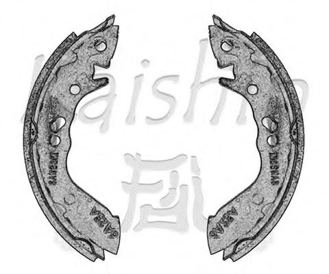Комплект тормозных колодок KAISHIN K7916