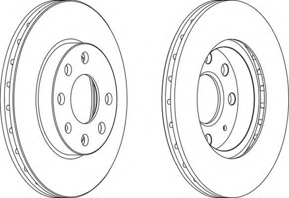 Тормозной диск WAGNER WGR1130-1