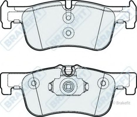 Комплект тормозных колодок, дисковый тормоз APEC braking PD3291