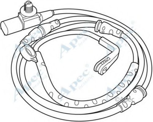 Указатель износа, накладка тормозной колодки APEC braking WIR5182