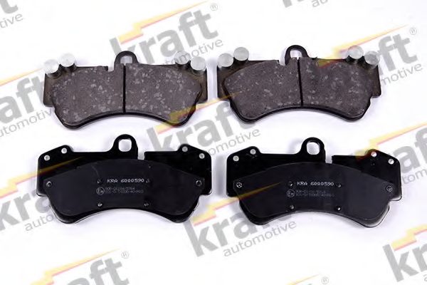 Комплект тормозных колодок, дисковый тормоз KRAFT AUTOMOTIVE 6000590