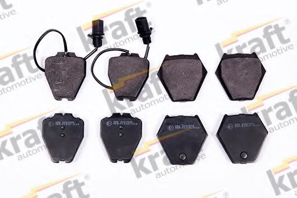 Комплект тормозных колодок, дисковый тормоз KRAFT AUTOMOTIVE 6000595