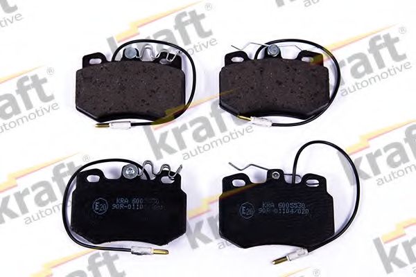 Комплект тормозных колодок, дисковый тормоз KRAFT AUTOMOTIVE 6005530