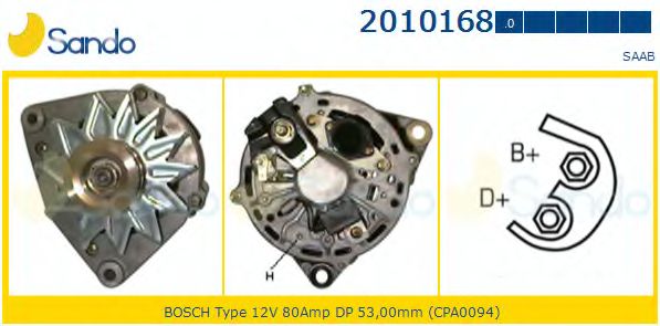 Генератор SANDO 2010168.0