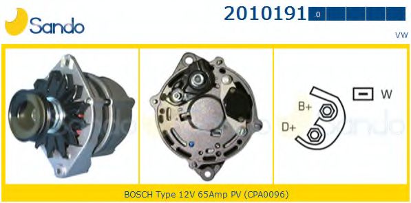 Генератор SANDO 2010191.0