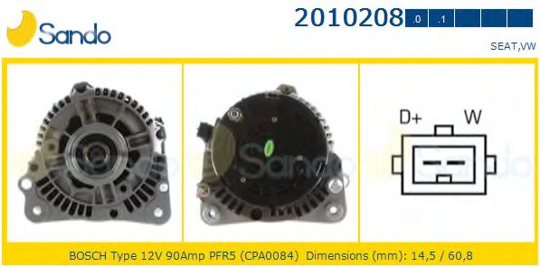 Генератор SANDO 2010208.0