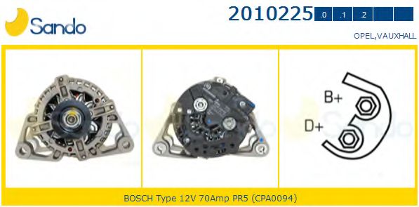 Генератор SANDO 2010225.0