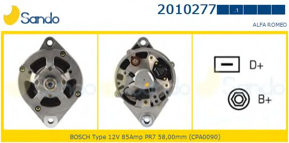 Генератор SANDO 2010277.1