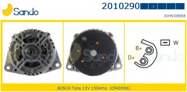 Генератор SANDO 2010290.1