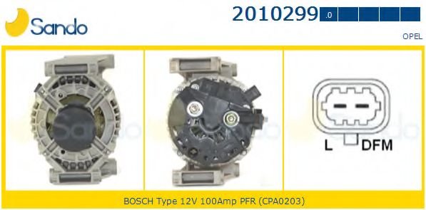 Генератор SANDO 2010299.0