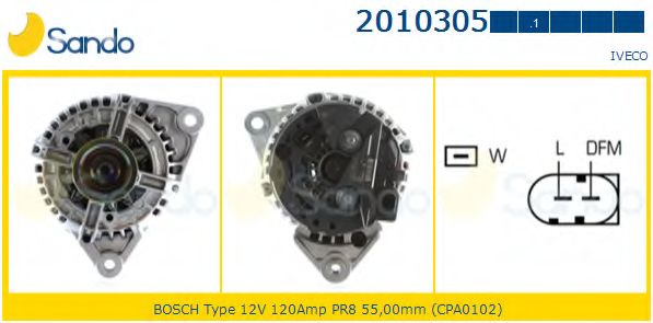 Генератор SANDO 2010305.1