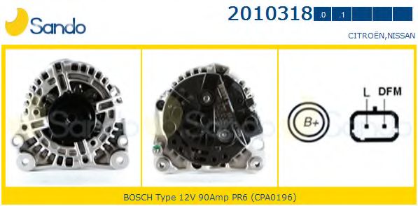 Генератор SANDO 2010318.0