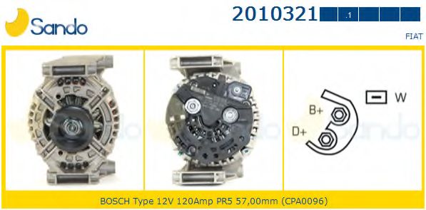 Генератор SANDO 2010321.1