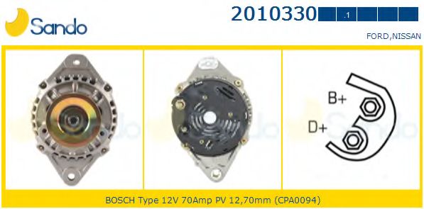 Генератор SANDO 2010330.1