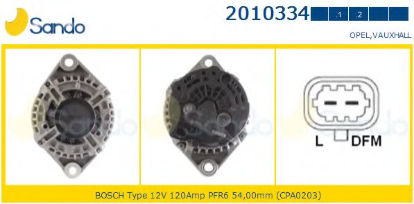 Генератор SANDO 2010334.1