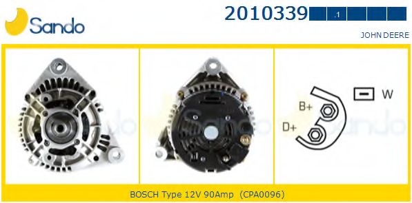 Генератор SANDO 2010339.1