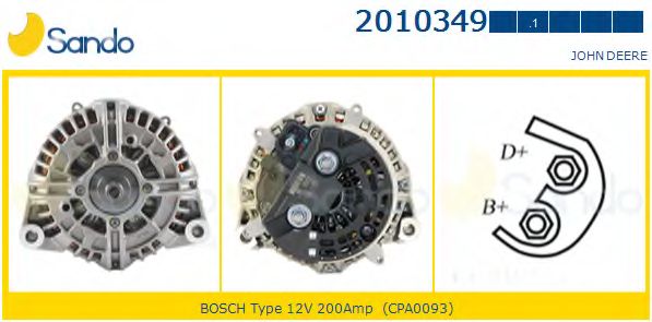 Генератор SANDO 2010349.1