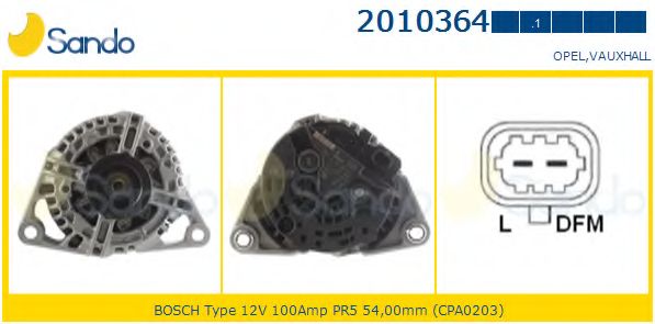 Генератор SANDO 2010364.1