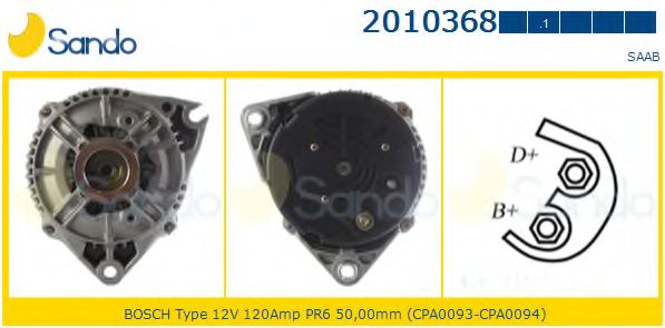 Генератор SANDO 2010368.1