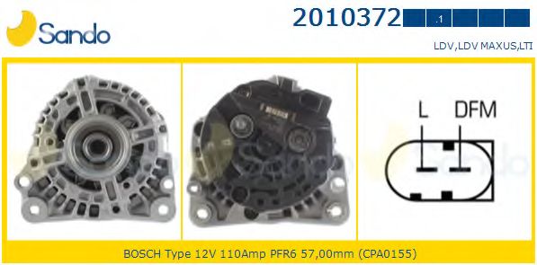 Генератор SANDO 2010372.1