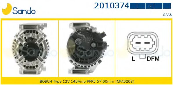 Генератор SANDO 2010374.2