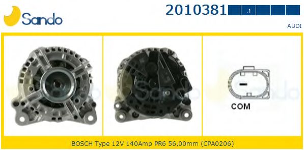 Генератор SANDO 2010381.1