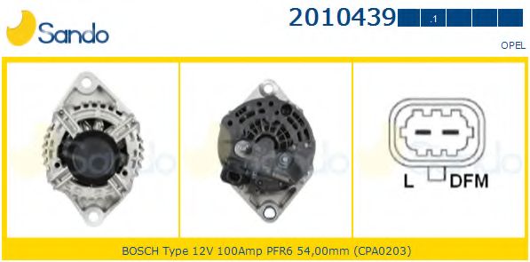 Генератор SANDO 2010439.1