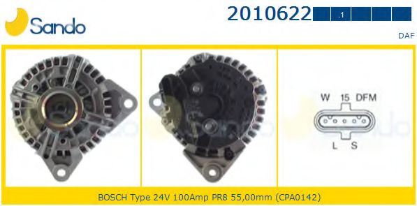 Генератор SANDO 2010622.1