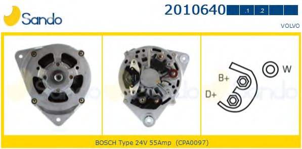 Генератор SANDO 2010640.1