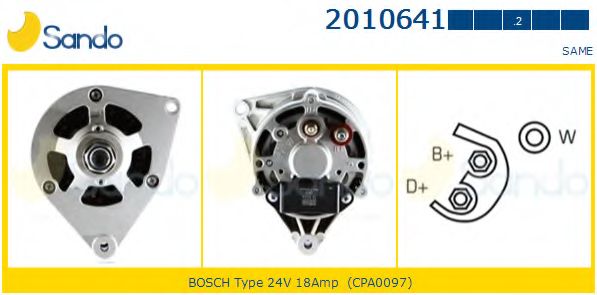 Генератор SANDO 2010641.2