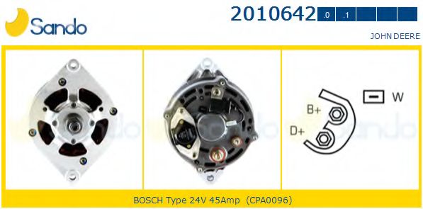 Генератор SANDO 2010642.0
