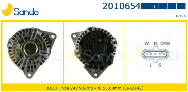 Генератор SANDO 2010654.1