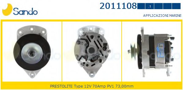 Генератор SANDO 2011108.1