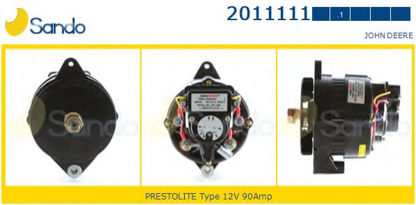 Генератор PRESTOLITE ELECTRIC 110402