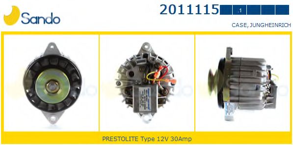Генератор PRESTOLITE ELECTRIC 110414