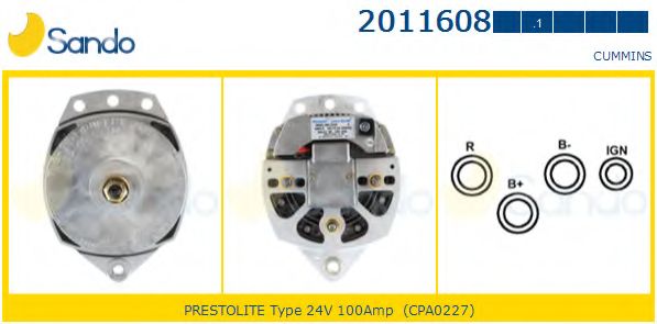 Генератор SANDO 2011608.1