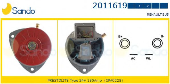 Генератор SANDO 2011619.1