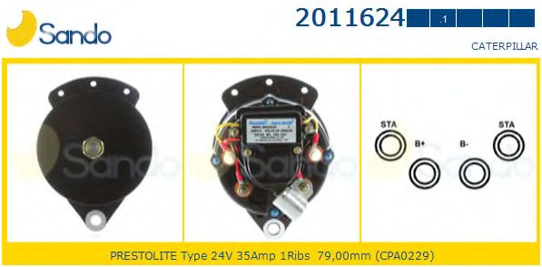 Генератор SANDO 2011624.1
