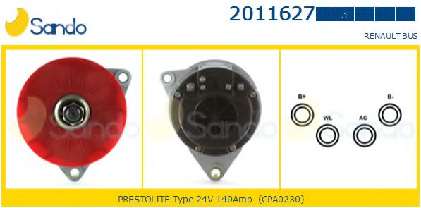 Генератор SANDO 2011627.1