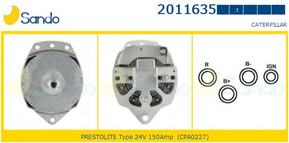 Генератор SANDO 2011635.1