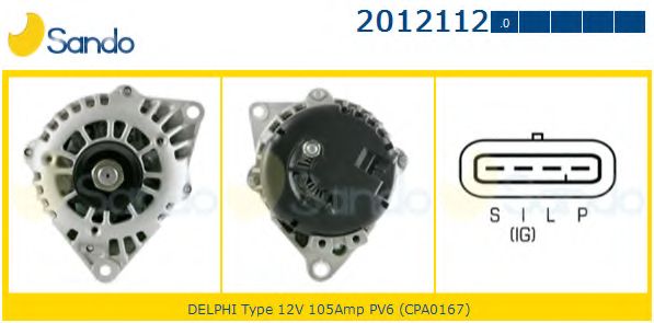 Генератор SANDO 2012112.0