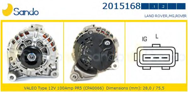 Генератор SANDO 2015168.1