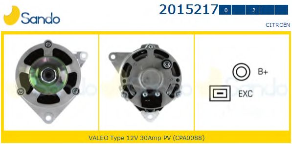 Генератор SANDO 2015217.2