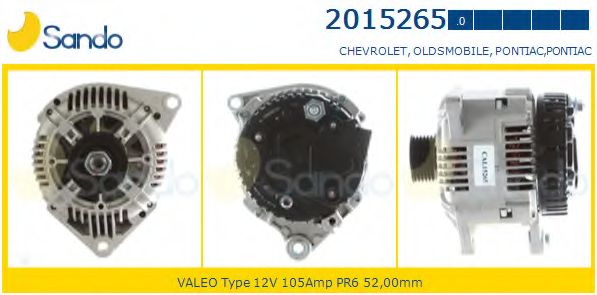 Генератор SANDO 2015265.0