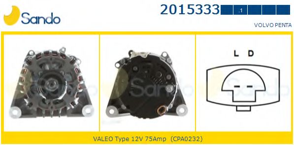 Генератор SANDO 2015333
