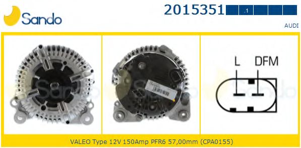 Генератор SANDO 2015351.1