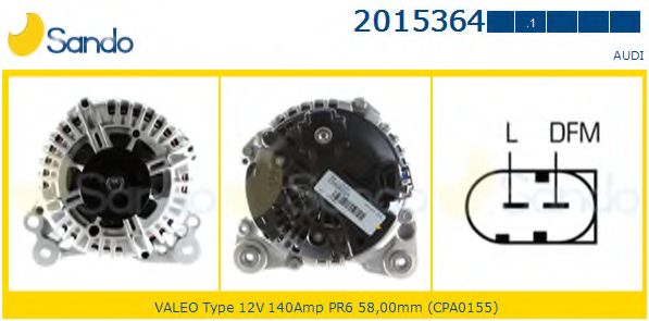 Генератор SANDO 2015364.1