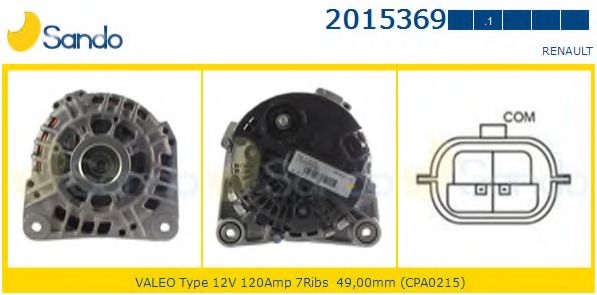 Генератор SANDO 2015369.1