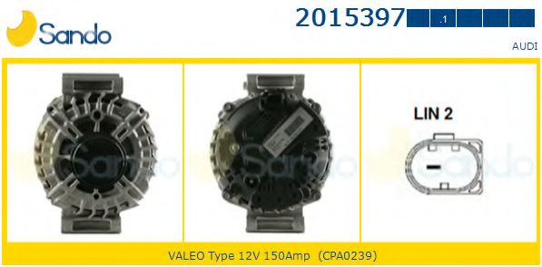 Генератор SANDO 2015397.1